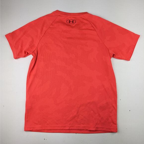 Under Armour Coral Orange Athletic Tee - Picture 4 of 4